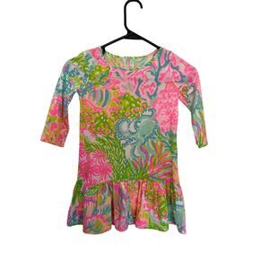 Lilly Pulitzer Ricca Dress - More Lovers Coral